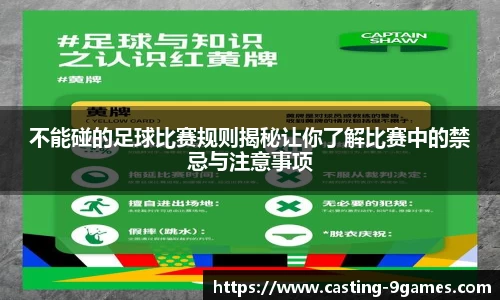 不能碰的足球比赛规则揭秘让你了解比赛中的禁忌与注意事项