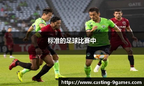 标准的足球比赛中
