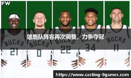 雄鹿队阵容再次调整，力争夺冠
